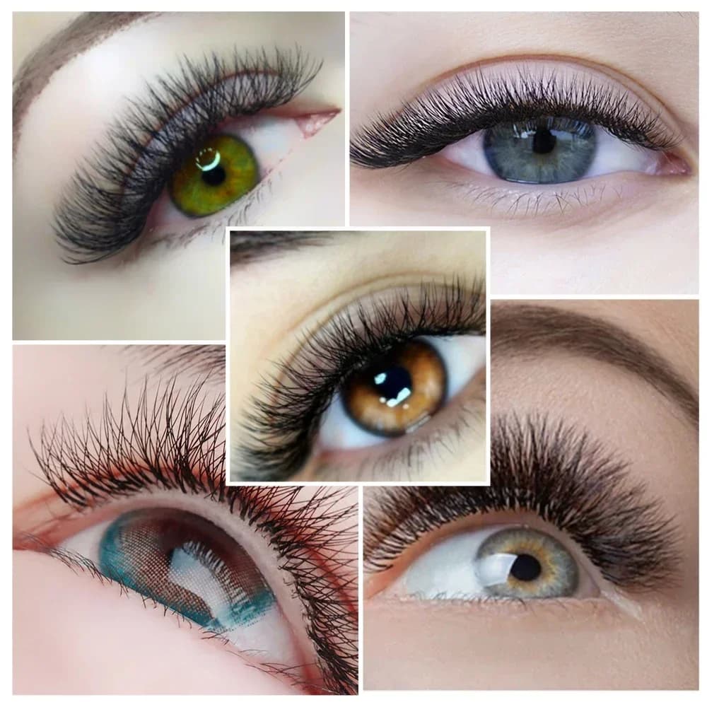 Soft Clover 3D W eyelash extensions